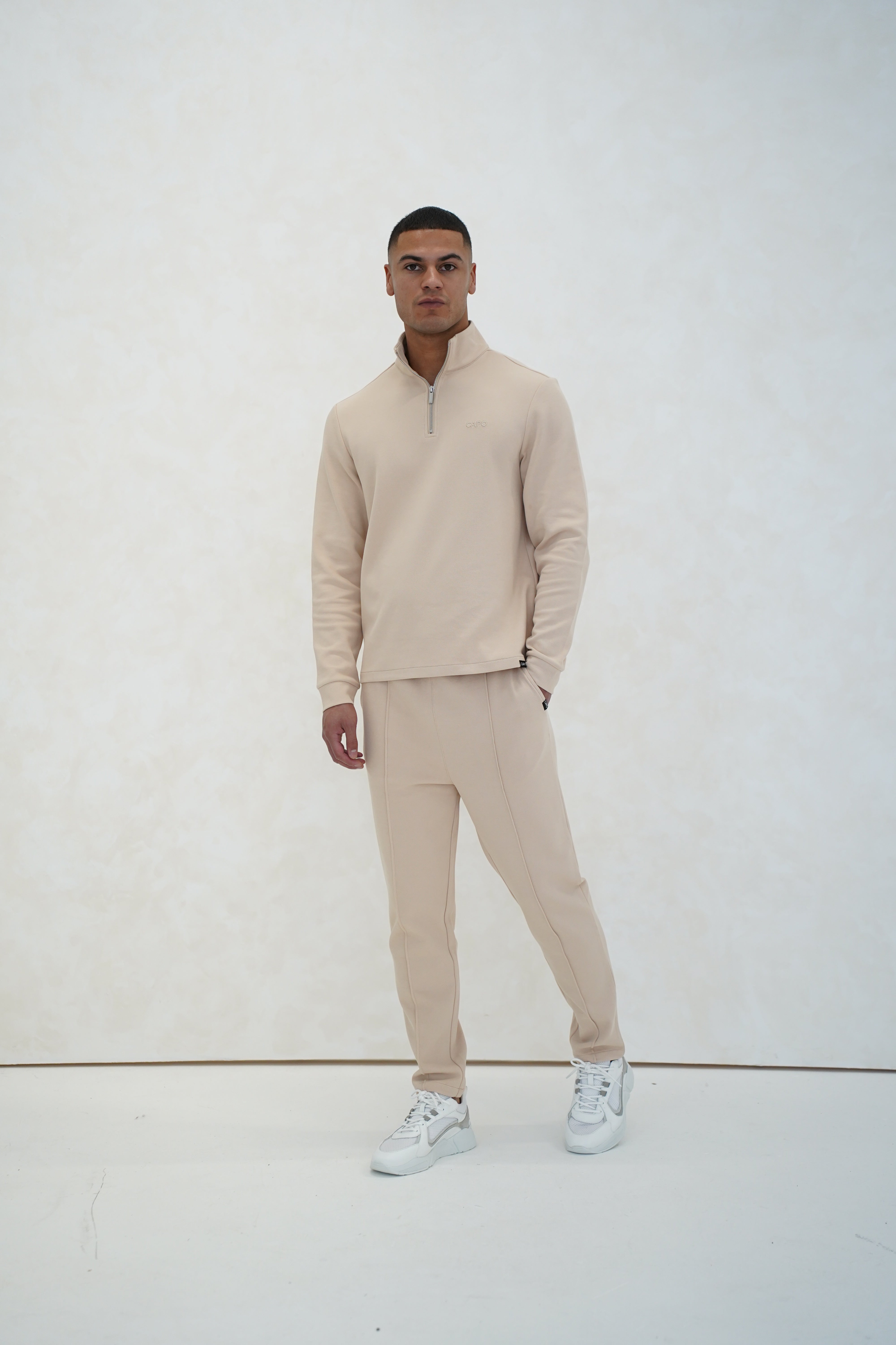 CAPO Pique Oatmeal Pants